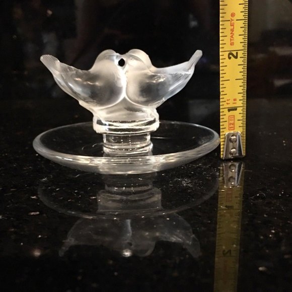 Laqiue Crystal Trinket Holder Decorative Decoration - Picture 3 of 5